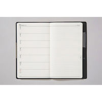 高橋書店 【2024年版】ニューダイアリーアルファ14 手帳判 片側1週間+ノート 月曜始まり 黒 113 1冊（直送品）