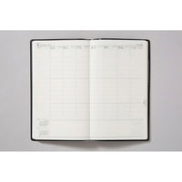 高橋書店 【2024年版】ニューダイアリーアルファ11 手帳判 バーチカル 月曜始まり 黒 105 1冊（直送品）