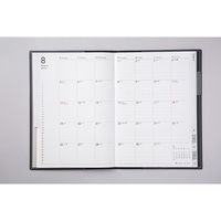 高橋書店 【2024年版】ディアクレールラプロ4 A5 月間 月曜始まり ブラック 504 1冊（直送品）