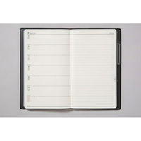 高橋書店 【2024年版】ニューダイアリーアルファ10 手帳判 片側1週間+ノート 月曜始まり 黒 104 1冊（直送品）