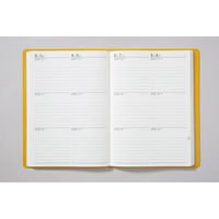 高橋書店 【2024年版】3年卓上日誌 A5 3年連用 オレンジ 96 1冊（直送品）