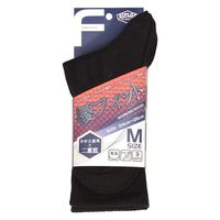 ジプロア RF-2214  優フィットソックス　３Ｐ L ブラック コーコス信岡 1パック（直送品）