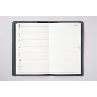 高橋書店 【2024年版】T'beau4 手帳判 片側1週間＋ノート 月曜始まり フォレストグリーン 177 1冊（直送品）