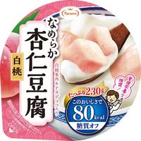 なめらか杏仁豆腐白桃 80kcal 12個 たらみ ゼリー