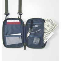 リヒトラブ SFJ×LIHIT LAB. トラベルポーチ オーシャンネイビー A3205-11 1個