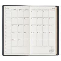 【2024年版】NOLTY エクセル8 月曜始まり 黒 1375 1冊 日本能率協会マネジメントセンター（直送品）