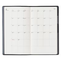 【2024年版】NOLTY リスティ1 月曜始まり ブラック 6501 1冊 日本能率協会マネジメントセンター（直送品）