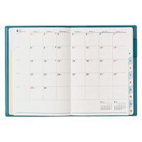 【2024年版】NOLTY キャレル B6 バーチカル1 月曜始まり サーフグリーン 2045 1冊 日本能率協会マネジメントセンター（直送品）