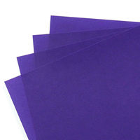 トーヨー 単色おりがみ 24.0cm むらさき 075129 1袋(50枚)