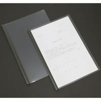 テージー カラーバーファイルカバークリスタルグレー CBC-22 クリスタルグレ- 1枚