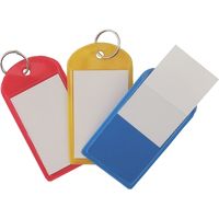 アイ・エス キーホルダー名札 片面ソフトL 色込 INM-03-MX 1パック