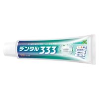歯磨き粉 デンタル333 薬用ハミガキ フッ素配合 100g 1本 医薬部外品 トイレタリージャパンインク