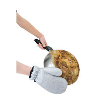 ニーズ 手が汚れない！ アルミで焦げ取りミトン １枚入り ノンフード×5個 4571414693295（直送品）