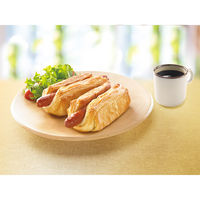 テーブルマーク（株） [冷凍] テーブルマーク ここCafe 粗挽きソーセージデニッシュ 2個×12個 4901520162345（直送品）