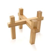 エコー金属 木製プランタースタンド 1599-761 1個