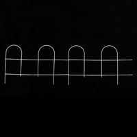 【園芸用品】 エコー金属 ガーデンフェンス（アイボリー）2枚入 1559-765 1セット