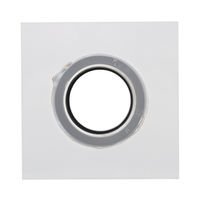 すいそうやさん オーバーフロー台座 25A ガラス水槽 アクリル水槽兼用 塩ビ製 シリコン接着用 286928 1個（直送品）