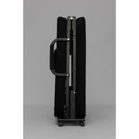 アイリスオーヤマ 折りたたみベッド ブラック OTBSS-KRH 1台（直送品）