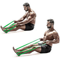 SAKURAI（サクライ） トレーニング器具 筋肉質バンド グリーン 54166 1セット(1個入)（直送品）