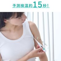 【電子体温計】 ドリテック 電子体温計 ホワイト TO-205WT 1個