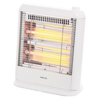 YAMAZEN 電気ストーブ 2段階切替 DS-E081(W) 1台