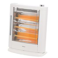 YAMAZEN 遠赤外線 電気ストーブ スチーム式加湿機能付 DSE-KC109(W) 1台