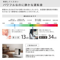 ダイニチ ハイブリッド式加湿器 1200ml 木造20畳/プレハブ33畳 スノーホワイト HD-LX1223（W） 1台