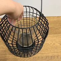 杉田エース CLOVERアイアンワイヤーランタン W26 H34 CXU955826 1個（直送品）