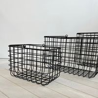 杉田エース CLOVERアイアンワイヤーバスケット W25 CXU955827 1個（直送品）