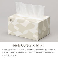 フェイスシート 1箱 100枚 アスクル 限定 オリジナル