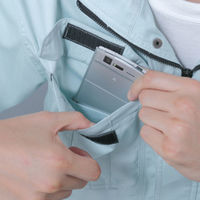 アンドレスケッティ A-741  抗菌防臭・防縮長袖ブルゾン LL パウダーグリーン コーコス信岡 1着（直送品）