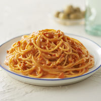 無印良品 素材の旨みひきたつパスタソース 紅ずわい蟹のトマトクリーム 130g（1人前） 1セット（10袋） 良品計画