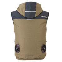 グラディエーター G-1919  空調風神服　ボルトクール　ベスト 4L ＭＩＸＡＫ（アーミー／カーキ） コーコス信岡 1着（直送品）