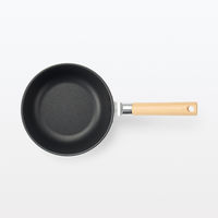 無印良品 鍋としても使える こびりつきにくいフライパン 深型 ガス火専用 約直径20cm 良品計画