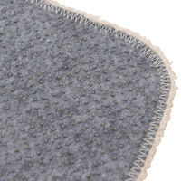 センコー スヌーピー 花いっぱい アクセントマット 約38×38cm ブルー SNB230412 1枚（直送品）