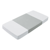 川本産業 WY防水シーツ抗菌防臭半身レギュラー グレー 039-121020-00 1個