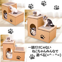 ベストアンサー 猫タワー 猫用爪とぎ pet-039 1台（直送品）