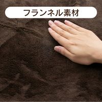 電響社 電気敷毛布 ブラウン DM-Y13FSN-BR 1点