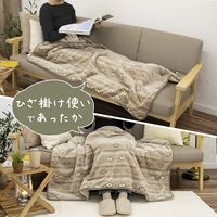 電響社 どこでもあったかブランケット ベージュ DAB-B11M-BE 1点