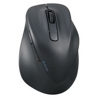 Bluetoothマウス 静音 無線 ワイヤレス 握りの極み 5ボタン Mサイズ 黒 M-XGM30BBSKABK エレコム 1個（直送品）