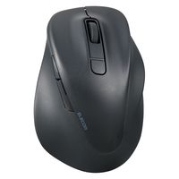 Bluetoothマウス 静音 ワイヤレス 無線 握りの極み 5ボタン L ブラック M-XGL30BBSKABK エレコム 1個（直送品）