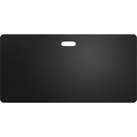 DAIKOU（ダイコー） 足腰負担軽減 マット 高反発ひざマット ワイド&ロング ブラック DKNK1836 1枚（直送品）