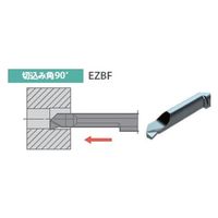 京セラ（株） チップ　ＰＶＤコーティング　旋削用 EZBFR040040-008 PR1225 1セット(2個入)（直送品）