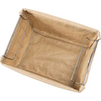 BRID スタッキングバスケット３段　キャスター付き　ホワイト 003373 1個（直送品）