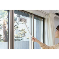 山崎産業 コンドル シートで洗える窓&網戸ワイパー伸縮柄 4903180201471 1本