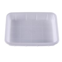 セキスイ 抗菌コンテナシリーズ 抗菌角カゴ浅型 小 ナチュラル KK543N 1個