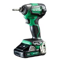 エスコ DC18.0V インパクトドライバー(充電式) EA813DC-71B 1台（直送品）