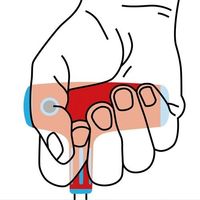 エスコ 4.0x 55mm [Hexagon]ドライバー(Tハンドル) EA573LP-4A 1セット(4本)（直送品）