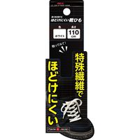 藤原産業 SK11 ほどけにくい靴ひも ホワイト 110mm NoーSlip110WHI 1セット(6本)（直送品）