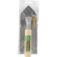 藤原産業 緑長 背金付本焼中塗鏝 240mm 216407 1丁（直送品）